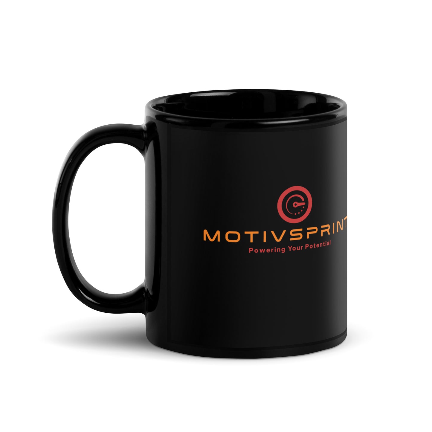 Black Glossy Mug