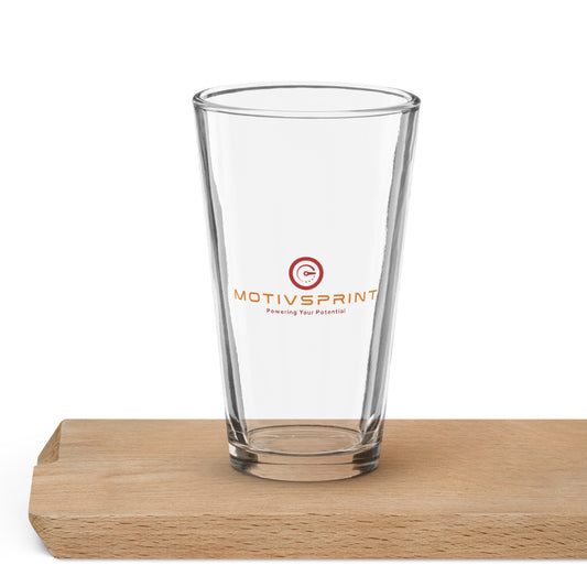 Shaker pint glass